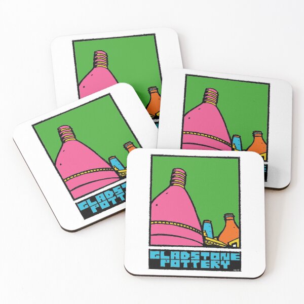 Item preview, Gladstone Pottery Pop Art Poster – Stoke-on-Trent Bottle Kilns designed and sold by GWARTGB.