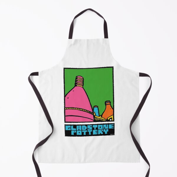 Item preview, Gladstone Pottery Pop Art Poster – Stoke-on-Trent Bottle Kilns designed and sold by GWARTGB.