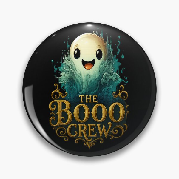 Item preview, The Booo Crew Smiling Ghost in Magical Swirl designed and sold by Daagath.