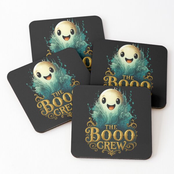 Item preview, The Booo Crew Smiling Ghost in Magical Swirl designed and sold by Daagath.