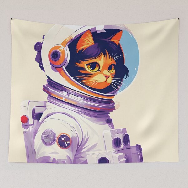 Item preview, The cat in space brings peace to humanity designed and sold by she-devil-shirt.