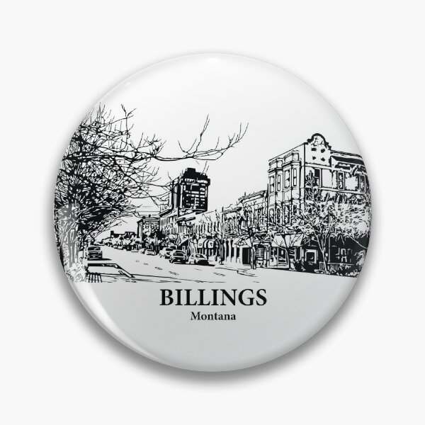 Item preview, Billings - Montana designed and sold by Lakeric Cityscapes.