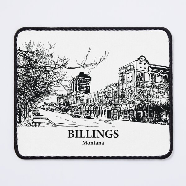 Item preview, Billings - Montana designed and sold by Lakeric Cityscapes.
