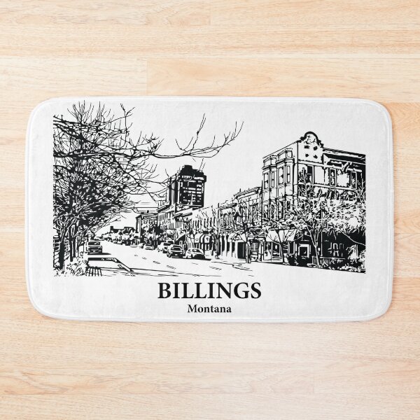 Item preview, Billings - Montana designed and sold by Lakeric Cityscapes.