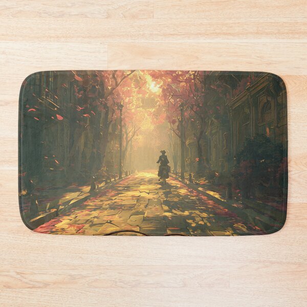Item preview, Pathway Through the Blossoming Sanctuary designed and sold by oanaunciuleanu.