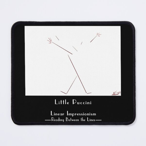 Item preview, Little Puccini designed and sold by Linear Impressionism.