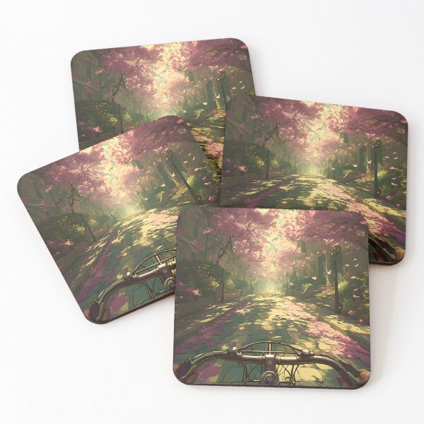 Item preview, Pathway Through the Blossoming Sanctuary designed and sold by oanaunciuleanu.