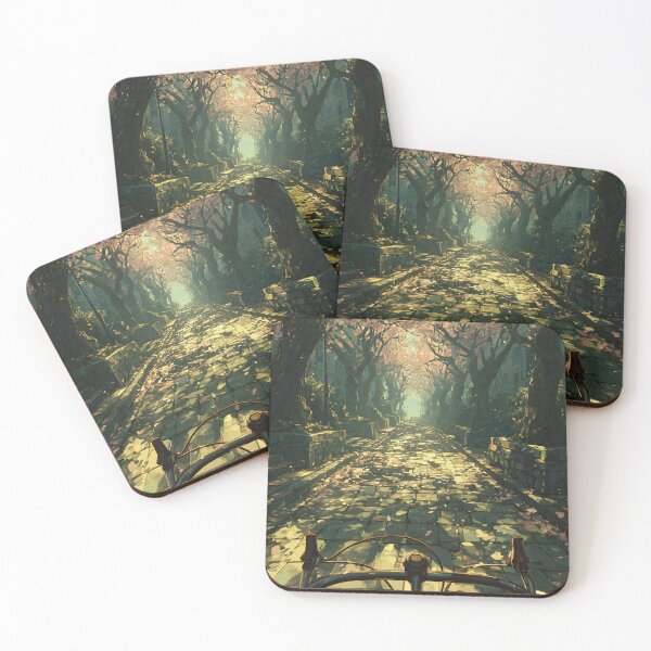 Item preview, Pathway Through the Blossoming Sanctuary designed and sold by oanaunciuleanu.