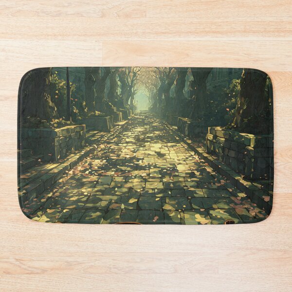 Item preview, Pathway Through the Blossoming Sanctuary designed and sold by oanaunciuleanu.