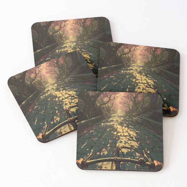 Item preview, Pathway Through the Blossoming Sanctuary designed and sold by oanaunciuleanu.