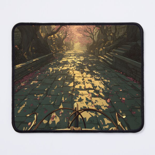 Item preview, Pathway Through the Blossoming Sanctuary designed and sold by oanaunciuleanu.