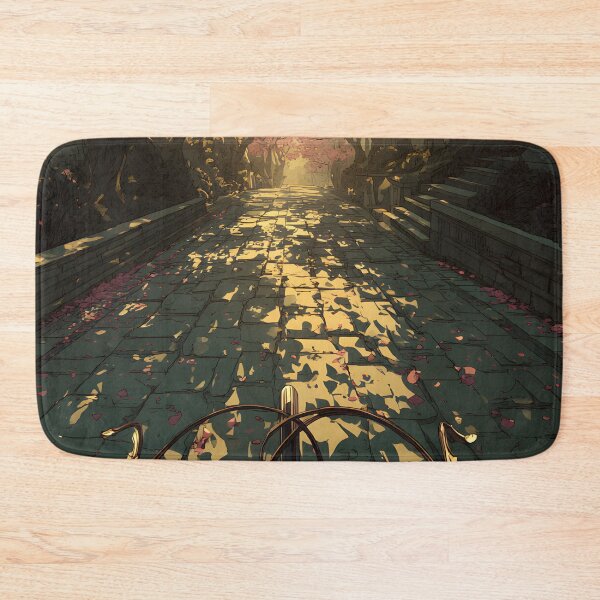 Item preview, Pathway Through the Blossoming Sanctuary designed and sold by oanaunciuleanu.