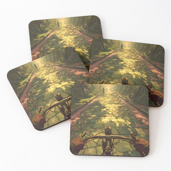 Item preview, Pathway Through the Blossoming Sanctuary designed and sold by oanaunciuleanu.