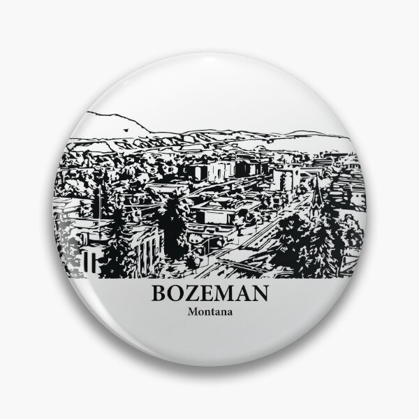 Item preview, Bozeman - Montana designed and sold by Lakeric Cityscapes.