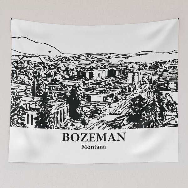 Item preview, Bozeman - Montana designed and sold by Lakeric Cityscapes.