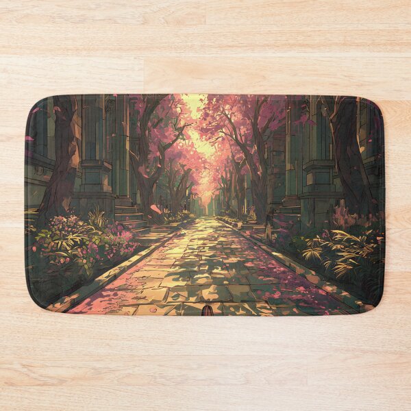 Item preview, Pathway Through the Blossoming Sanctuary designed and sold by oanaunciuleanu.