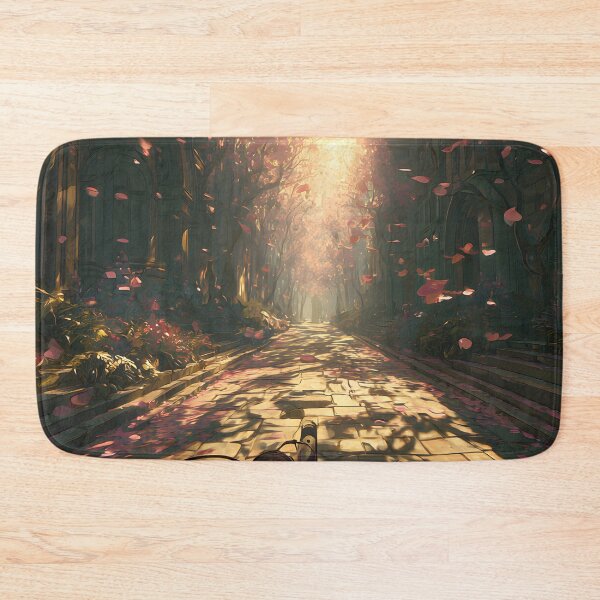 Item preview, Pathway Through the Blossoming Sanctuary designed and sold by oanaunciuleanu.
