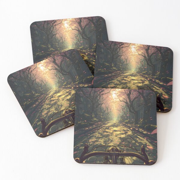 Item preview, Pathway Through the Blossoming Sanctuary designed and sold by oanaunciuleanu.