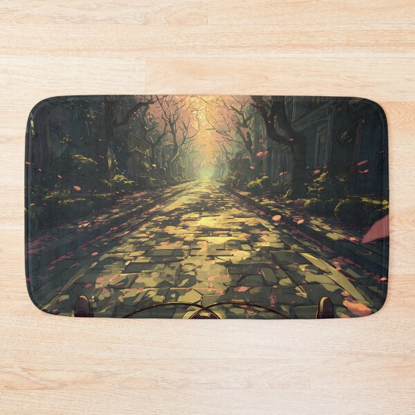 Item preview, Pathway Through the Blossoming Sanctuary designed and sold by oanaunciuleanu.