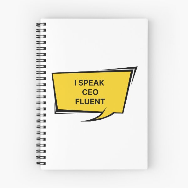 Item preview, I speak CEO fluent designed and sold by Jiben44.