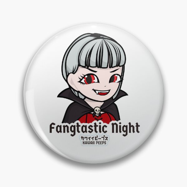 Item preview, Halloween Vampire Kawaii Design – Fangtastic Night Dracula Aesthetic designed and sold by P-L-Sardines.