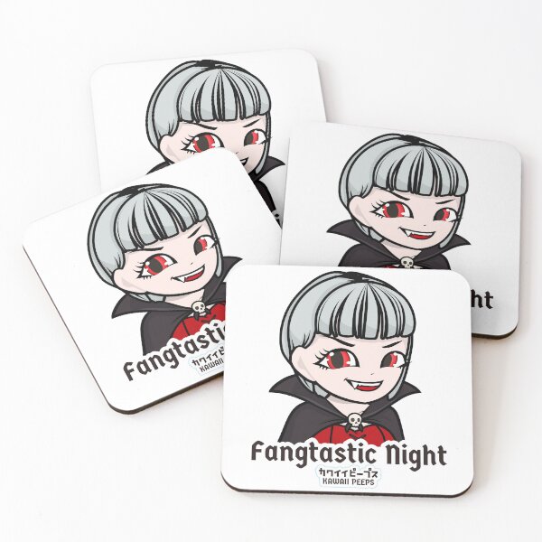 Item preview, Halloween Vampire Kawaii Design – Fangtastic Night Dracula Aesthetic designed and sold by P-L-Sardines.