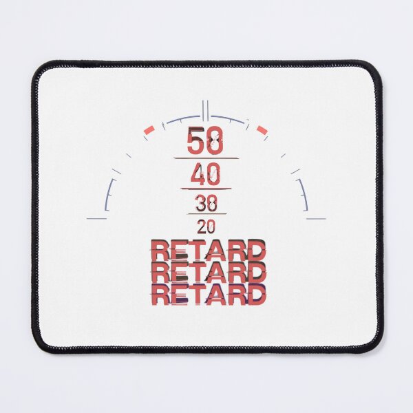 Item preview, 50, 40, 30, 20... RETARD – Aviation Humor Design designed and sold by Aviator’s Gallery.