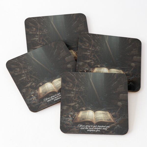 Item preview, Ancient Book of Wisdom – Inspirational Quote in Mysterious Library designed and sold by sier-vc.