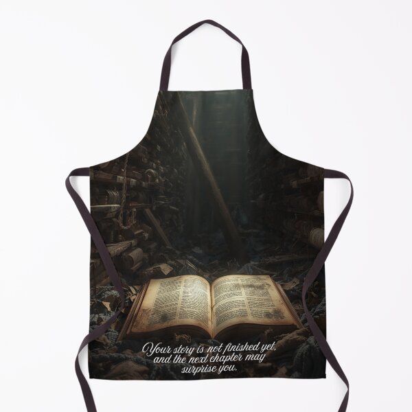 Item preview, Ancient Book of Wisdom – Inspirational Quote in Mysterious Library designed and sold by sier-vc.