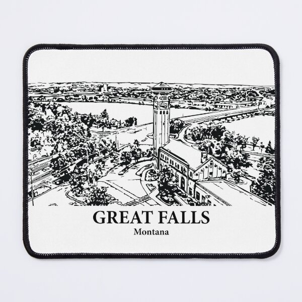 Item preview, Great Falls - Montana designed and sold by Lakeric Cityscapes.