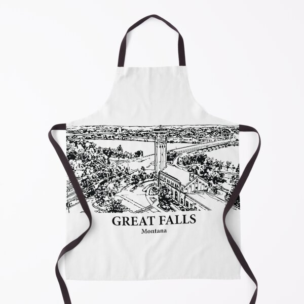 Item preview, Great Falls - Montana designed and sold by Lakeric Cityscapes.