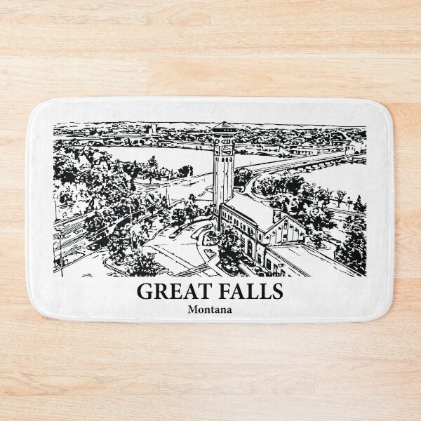 Item preview, Great Falls - Montana designed and sold by Lakeric Cityscapes.