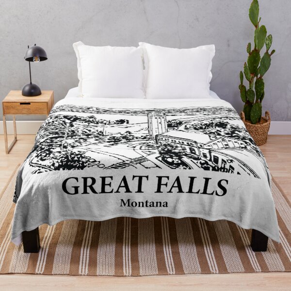 Item preview, Great Falls - Montana designed and sold by Lakeric Cityscapes.