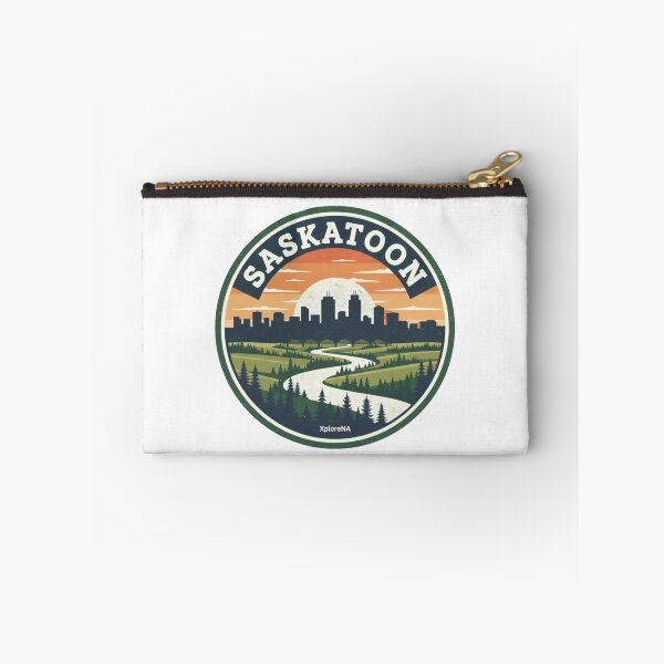 Item preview, Saskatoon: Rustic River City Emblem designed and sold by XploreNA.