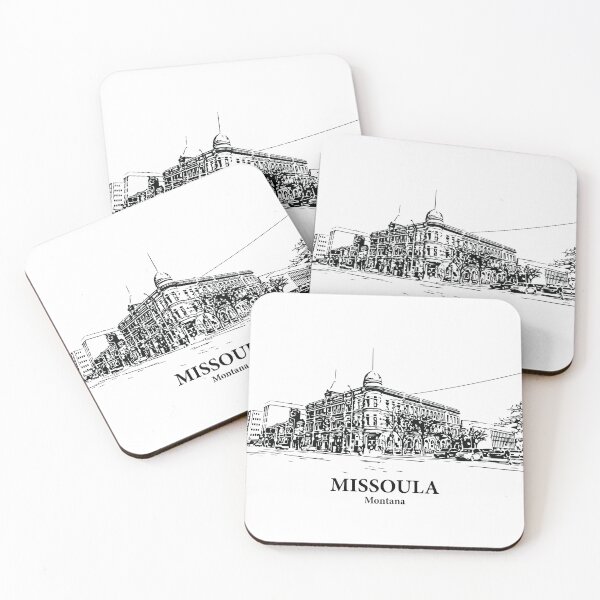 Item preview, Missoula - Montana designed and sold by Lakeric Cityscapes.