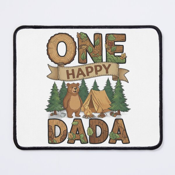 Item preview, Camping First Birthday Adventure | Cute Outdoor Party Baby Shirt designed and sold by Teetreasure2.