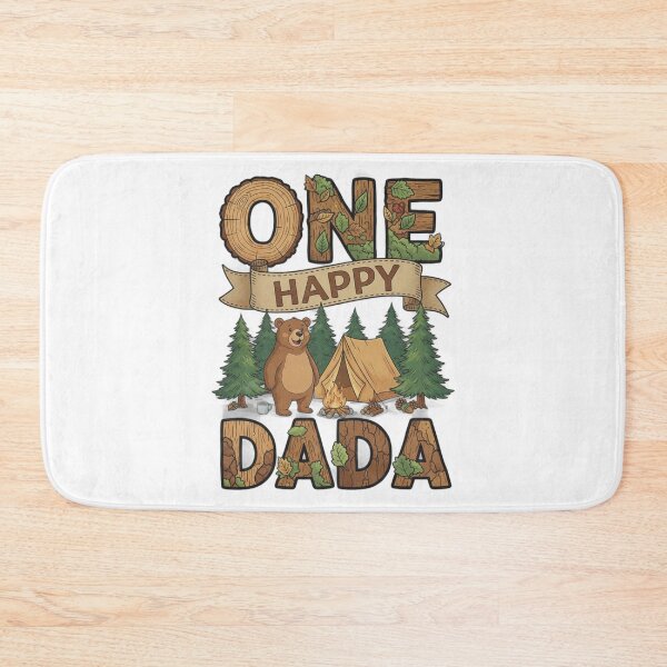 Item preview, Camping First Birthday Adventure | Cute Outdoor Party Baby Shirt designed and sold by Teetreasure2.