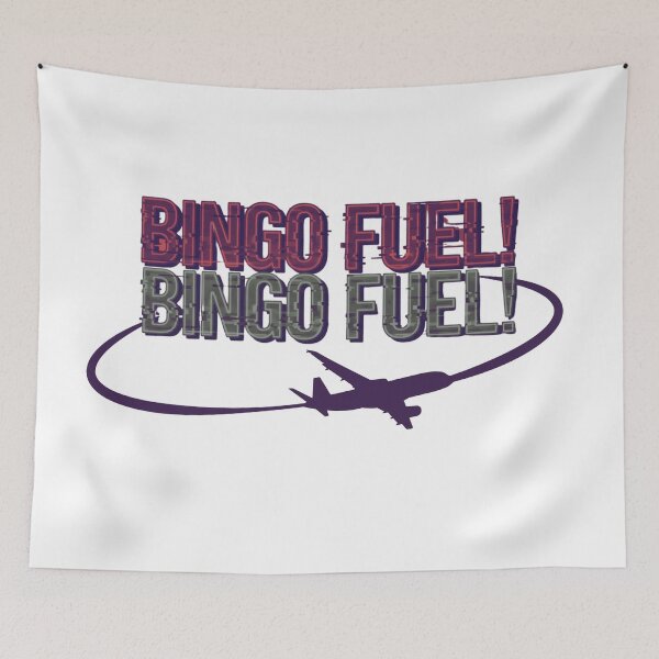 Item preview, Bingo Fuel – Pilot Aviation Jargon Design designed and sold by Aviator’s Gallery.