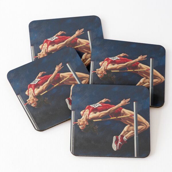 Item preview, LA SAUTEUSE EN HAUTEUR (The High Jumper) - Original Art Deco Artwork designed and sold by elektronen.
