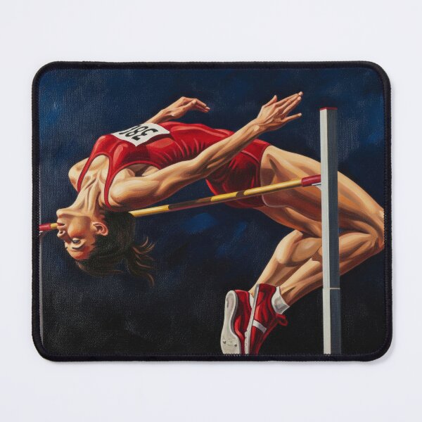 Item preview, LA SAUTEUSE EN HAUTEUR (The High Jumper) - Original Art Deco Artwork designed and sold by elektronen.