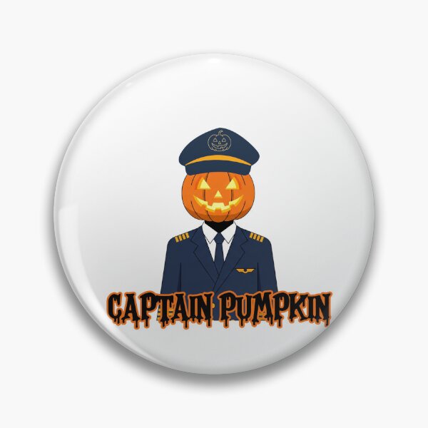Item preview, Captain Pumpkin – Halloween Pilot Design designed and sold by Aviator’s Gallery.