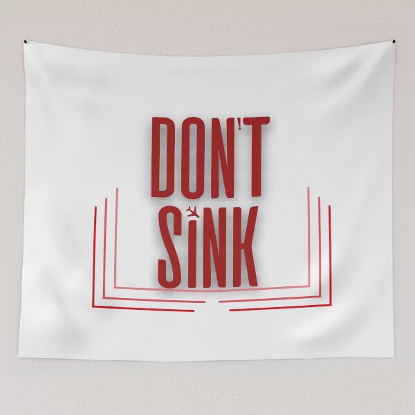 Item preview, Don’t Sink – Aviation Cockpit Humor Design designed and sold by Aviator’s Gallery.