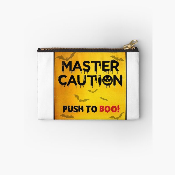 Item preview, Master Warning, Push to Boo! – Halloween Aviation Design designed and sold by Aviator’s Gallery.