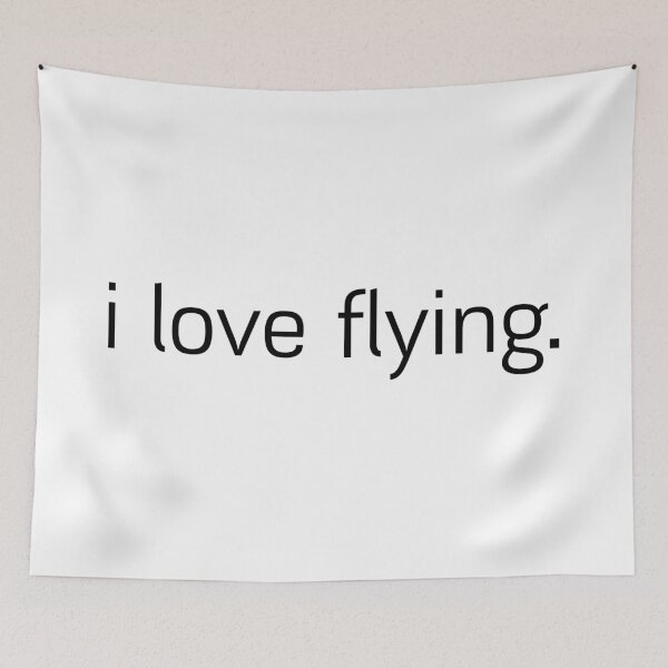 Item preview, I Love Flying – Air Travel Enthusiast Gift designed and sold by Aviator’s Gallery.