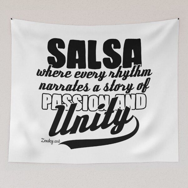 Item preview, Salsa Passion Rhythm Flow Shirt designed and sold by Zouky.art.