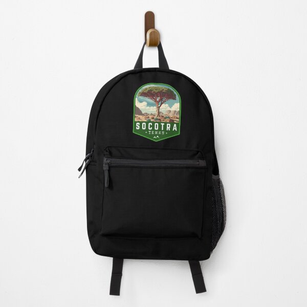 Item preview, Socotra Island in Yemen, Retro Travel Art Emblem designed and sold by MaateoDesign.