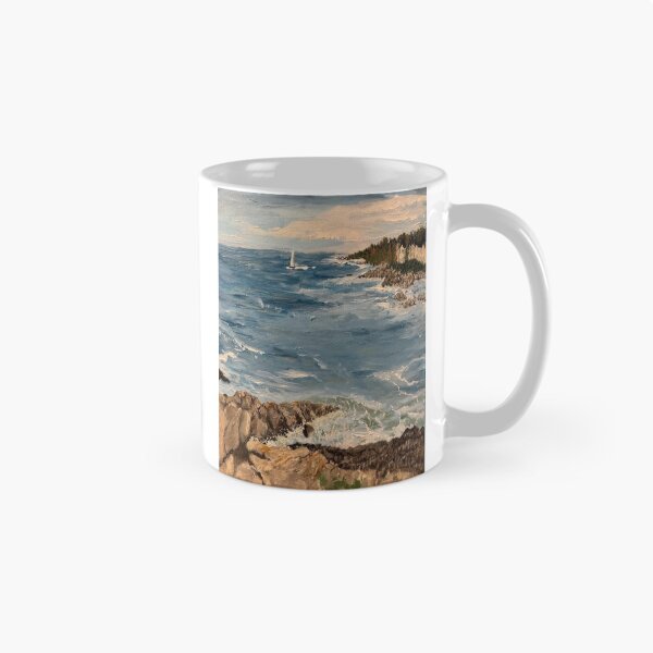 Item preview, Serene coast under a leaden sky designed and sold by andrescastillRO.