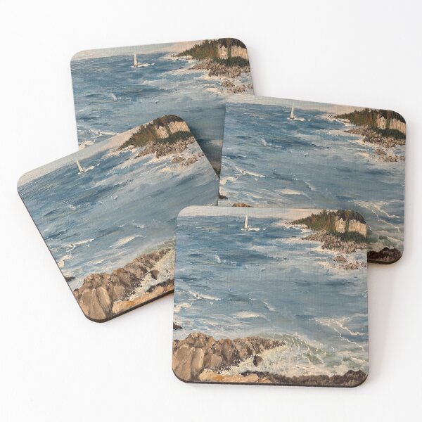 Item preview, Serene coast under a leaden sky designed and sold by andrescastillRO.