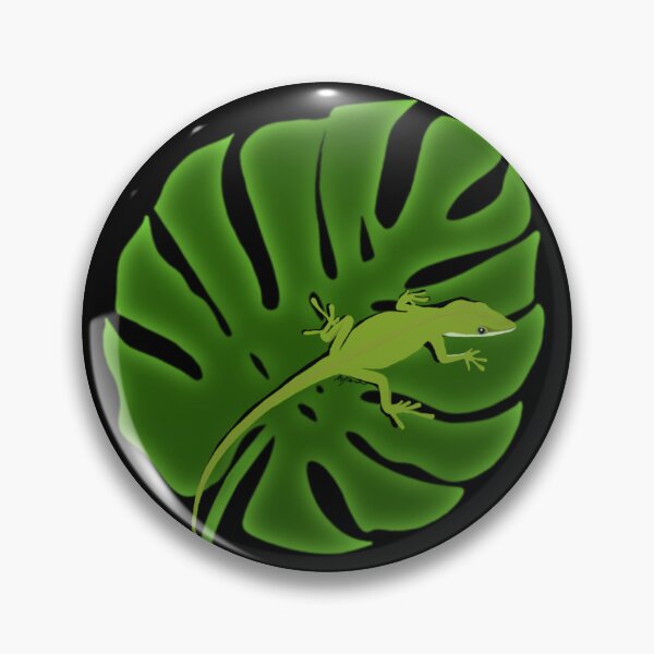 Item preview, Green Anole on Leaf designed and sold by ArtbyMparrish .