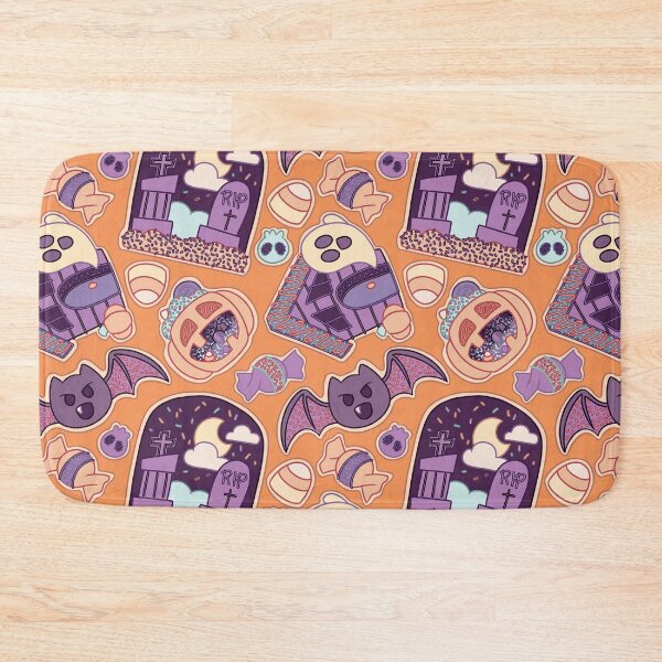 Item preview, Trick or treat cookies — set 1 || orange designed and sold by Mangakats by Yuki.